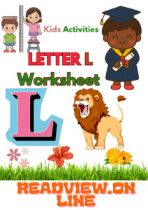LETTER L Alphabet