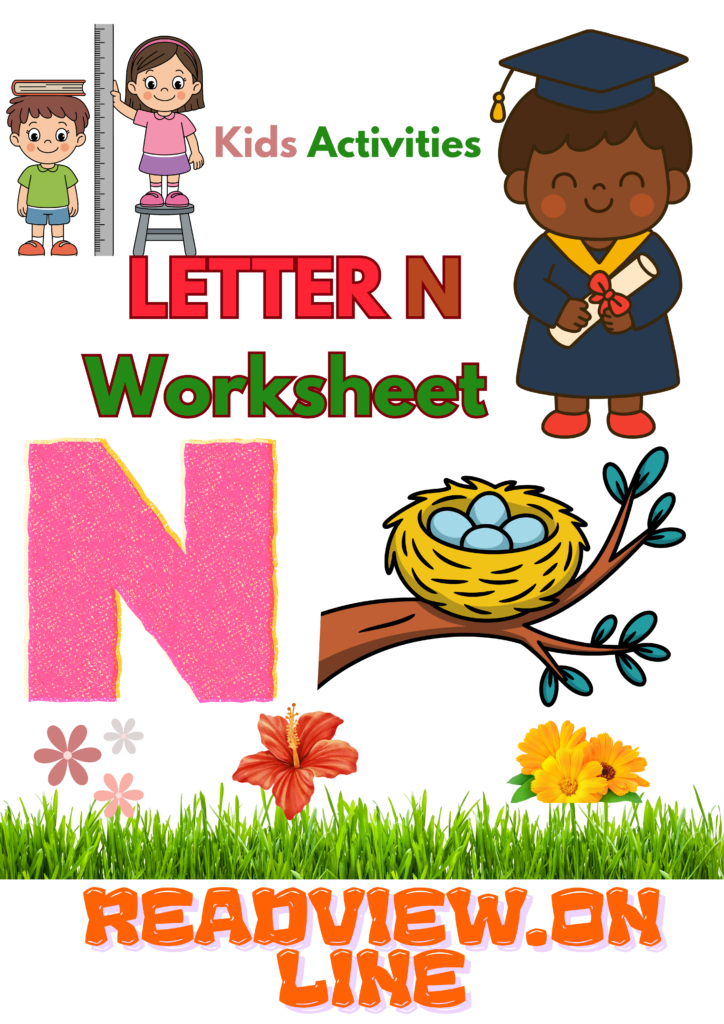 LETTER N Alphabet