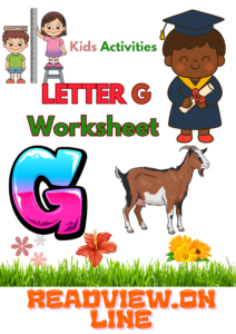 LETTER G Alphabet