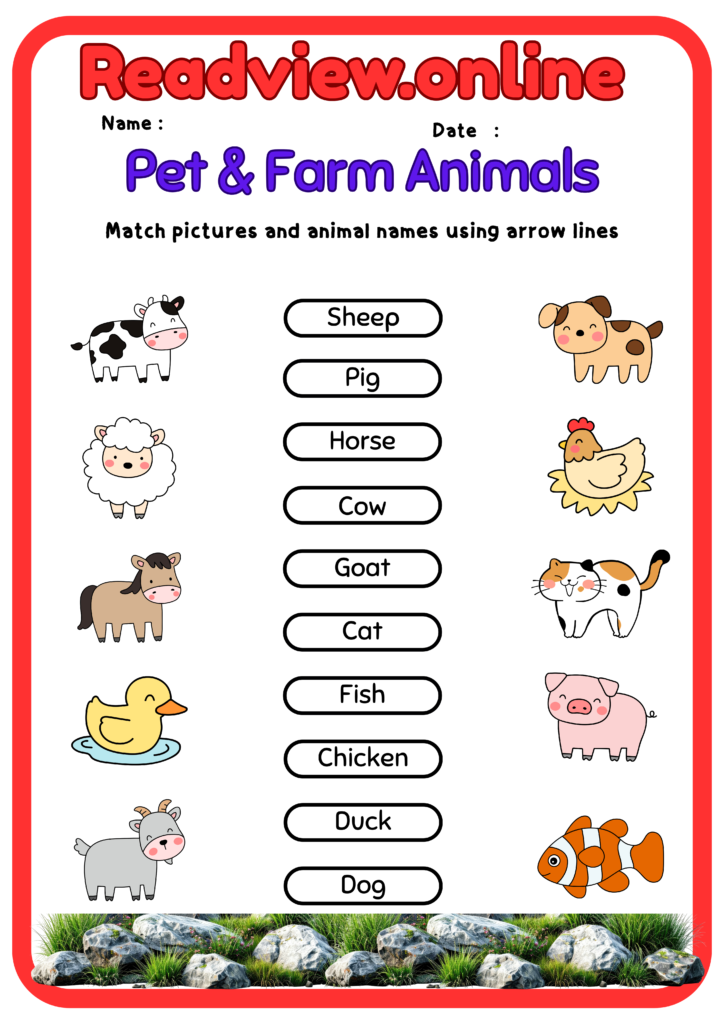 Pet and farm animals